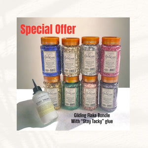 Lisa Horton Crafts Gilding Flake Bundle Release 1 with Glue