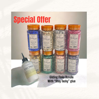 Lisa Horton Crafts Gilding Flake Bundle Release 1 with Glue