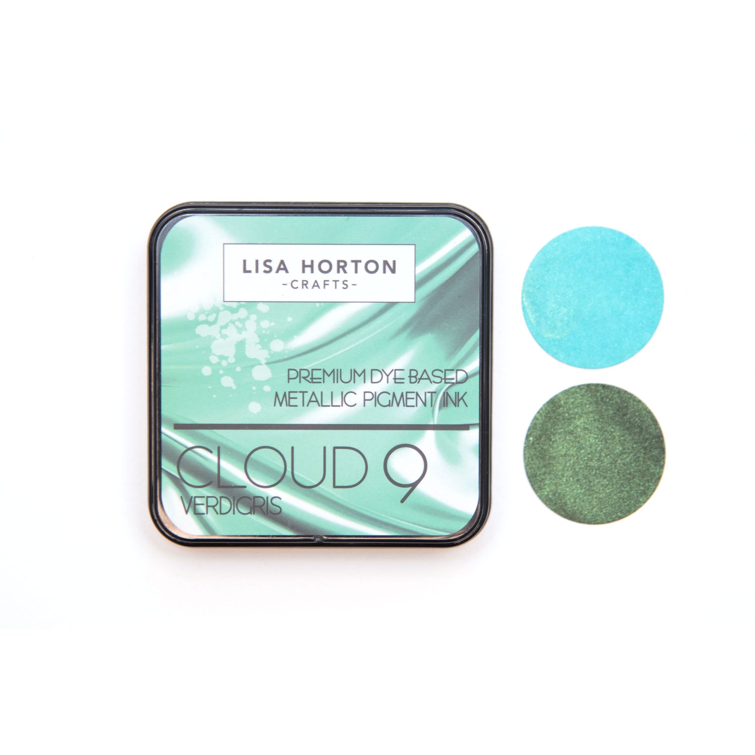 Lisa Horton Crafts Cloud 9 Metallic Ink Pad - Verdigris