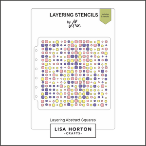 Lisa Horton Crafts Abstract Squares 6