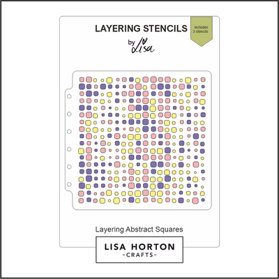 Lisa Horton Crafts Abstract Squares 6