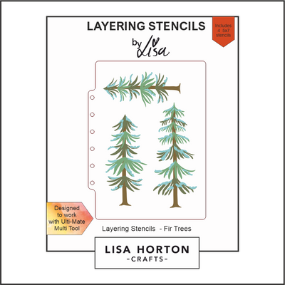 Lisa Horton Crafts Fir Trees 5