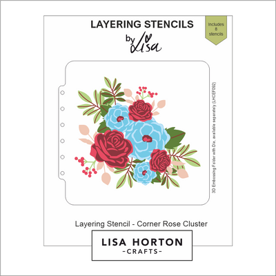 Lisa Horton Crafts Corner Rose Cluster 6