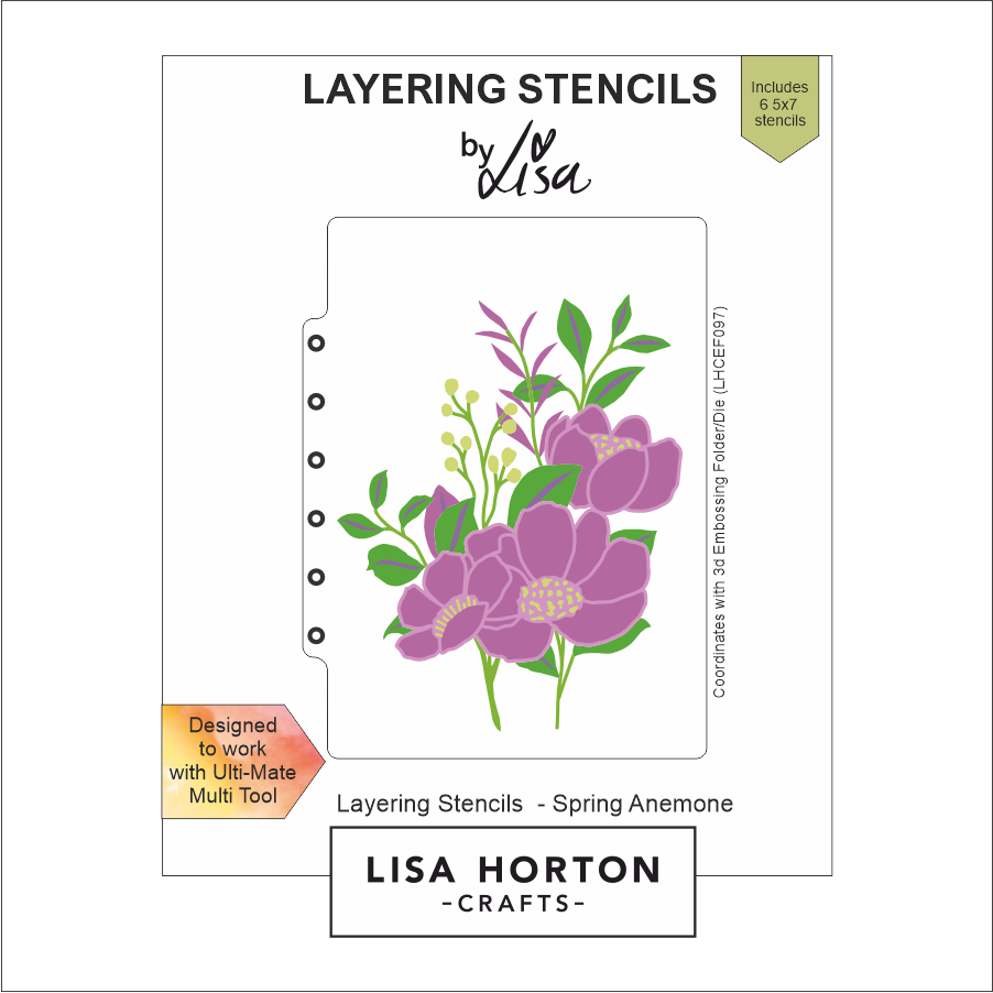 Lisa Horton Crafts Spring Anemone 5