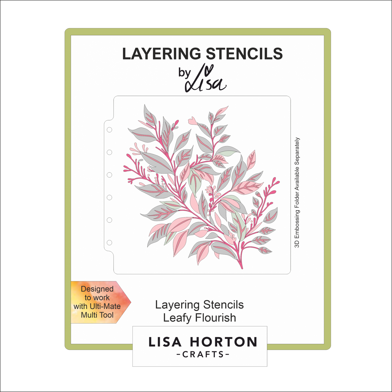 Lisa Horton Crafts Leafy Flourish 6