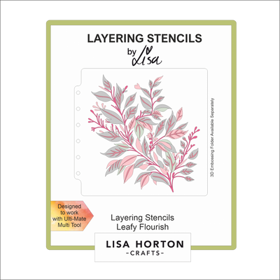 Lisa Horton Crafts Leafy Flourish 6