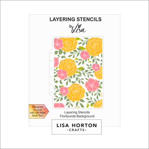 Lisa Horton Crafts Floribunda Background 5