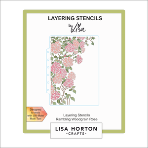 Lisa Horton Crafts Rambling Woodgrain Rose 5