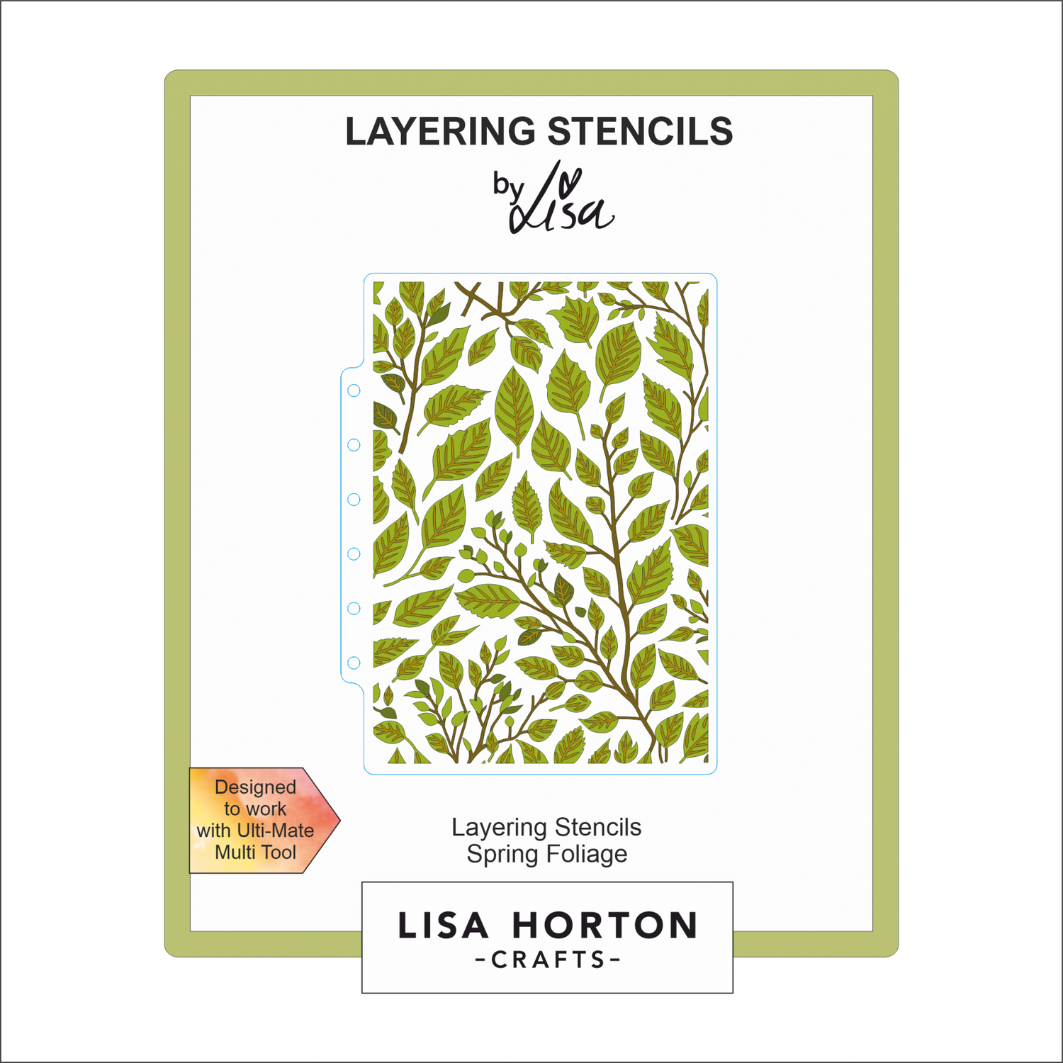 Lisa Horton Crafts Spring Foliage 5