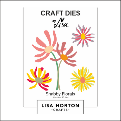 Lisa Horton Crafts Shabby Florals Die Set