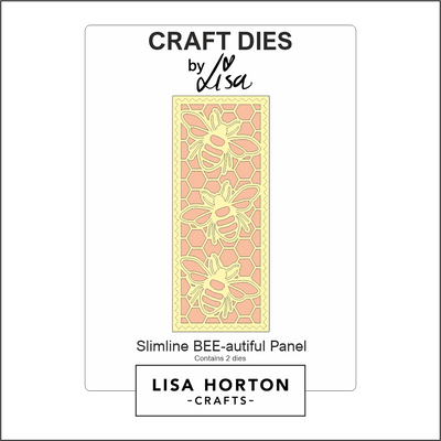 Lisa Horton Crafts Slimline Bee-autiful Panel Die Set