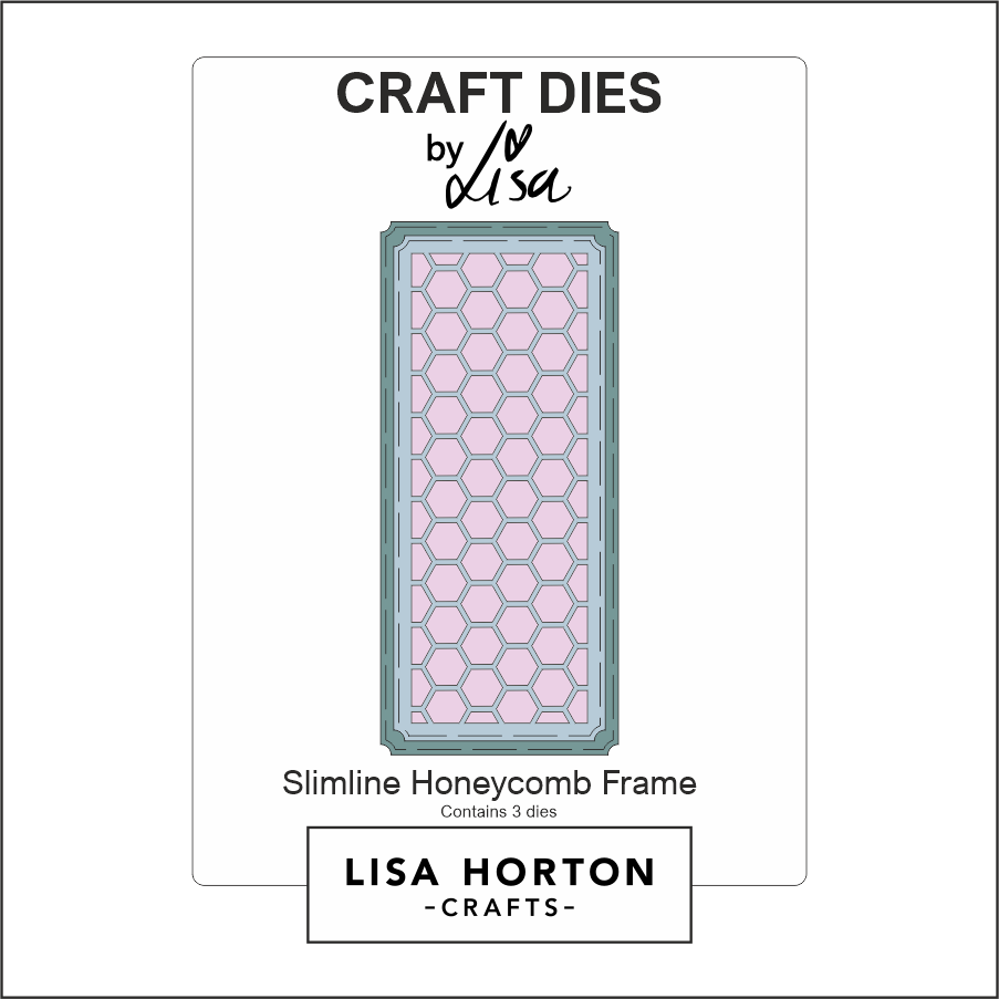 Lisa Horton Crafts Slimline Honeycomb Die Set