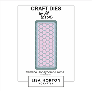 Lisa Horton Crafts Slimline Honeycomb Die Set