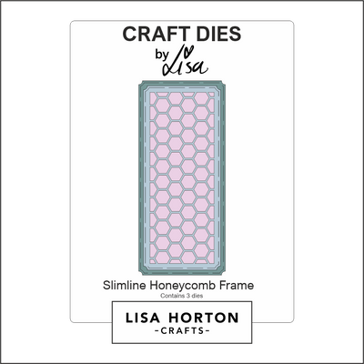 Lisa Horton Crafts Slimline Honeycomb Die Set