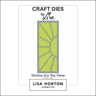 Lisa Horton Crafts Slimline Sun Ray Panel Die Set