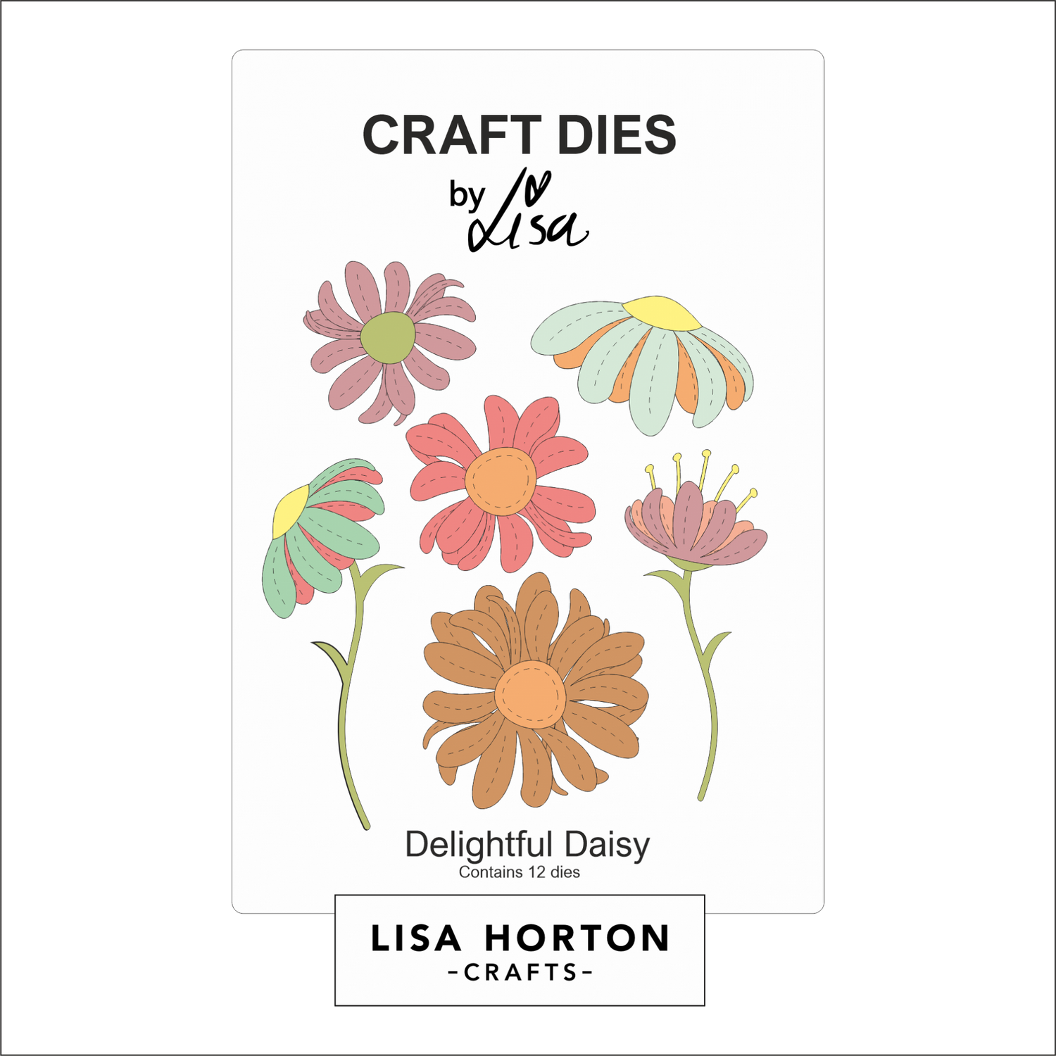 Lisa Horton Crafts Delightful Daisy Die