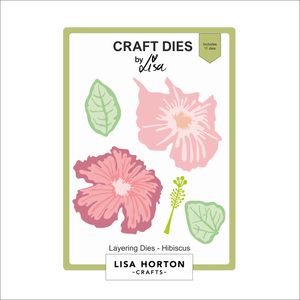 Lisa Horton Crafts Layering Dies - Hibiscus