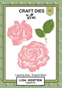 Lisa Horton Crafts Layering Dies - English Rose