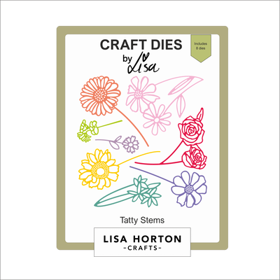 Lisa Horton Crafts Tatty Stems Die Set