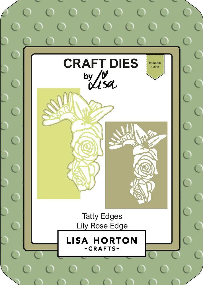 Lisa Horton Crafts Tatty Edges - Lily Rose Edge