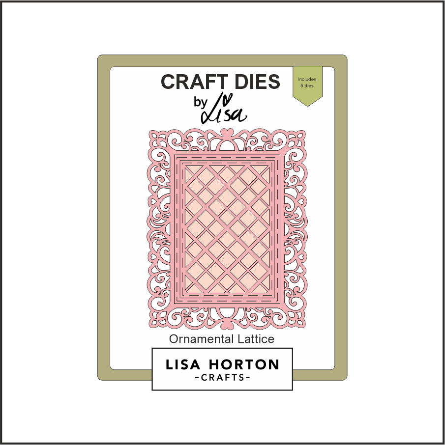 Lisa Horton Crafts Ornamental Lattice Die Set