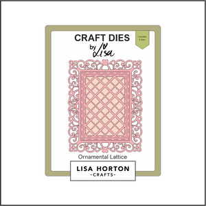 Lisa Horton Crafts Ornamental Lattice Die Set