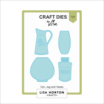 Lisa Horton Crafts Urn, Jug and Vases Die Set