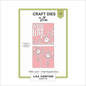 Lisa Horton Crafts With Love Inset Square Duo Die Set