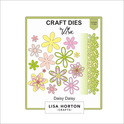 Lisa Horton Crafts Daisy Daisy Die Set