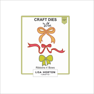 Lisa Horton Crafts Ribbons and Bows Die Set