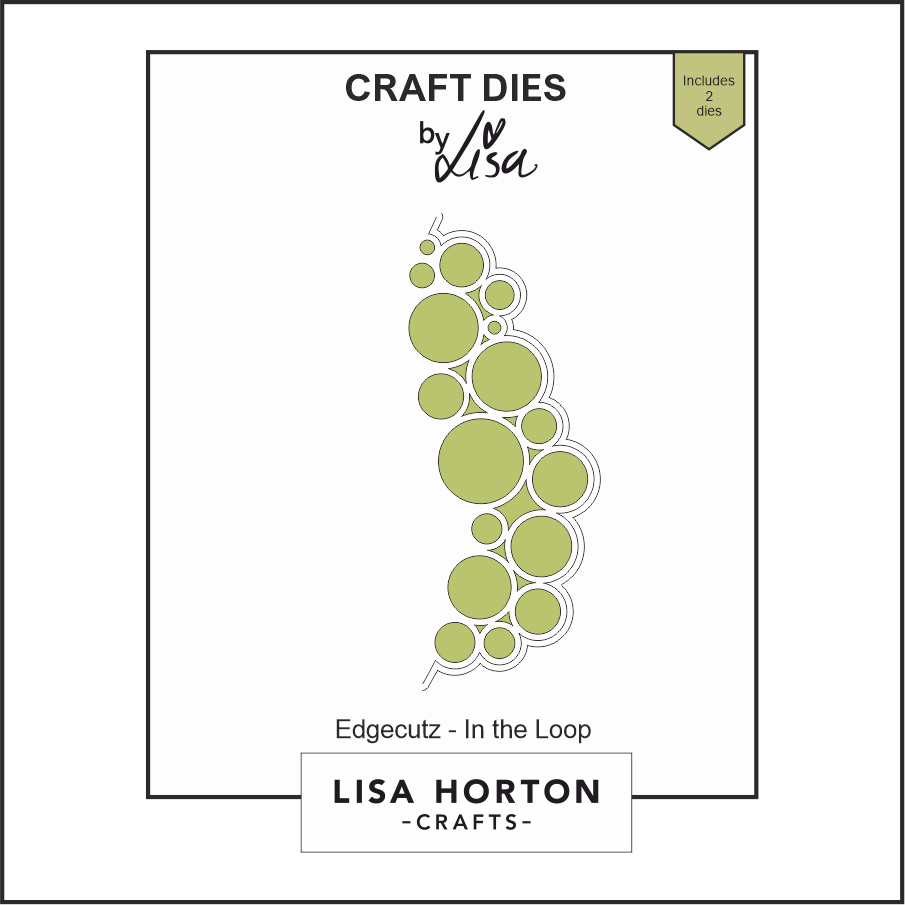 Lisa Horton Crafts Edgecutz In the Loop Die Set