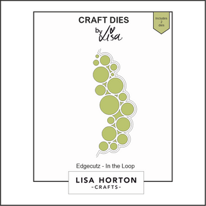 Lisa Horton Crafts Edgecutz In the Loop Die Set