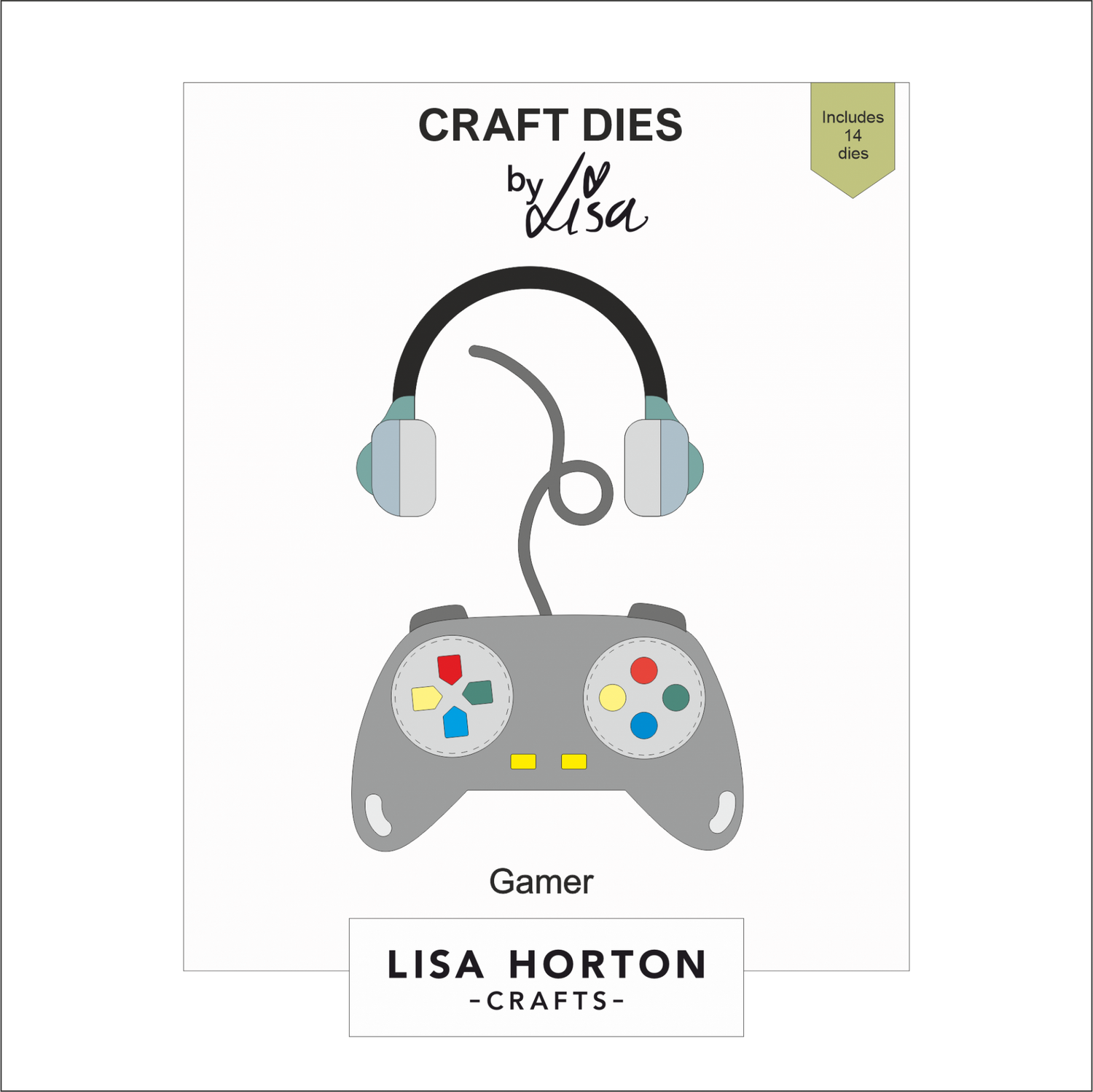 Lisa Horton Crafts Gamer Die Set