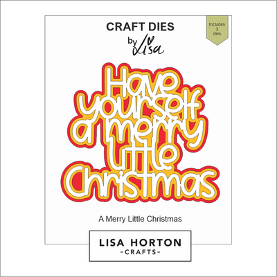 Lisa Horton Crafts Merry Little Christmas Die Set