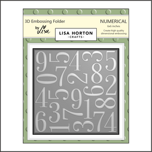 Lisa Horton Crafts Numerical 6