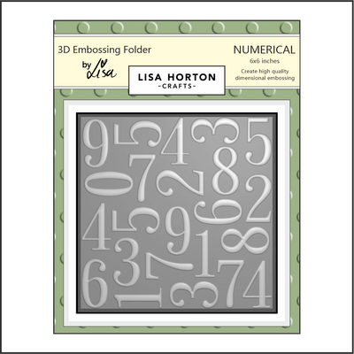 Lisa Horton Crafts Numerical 6