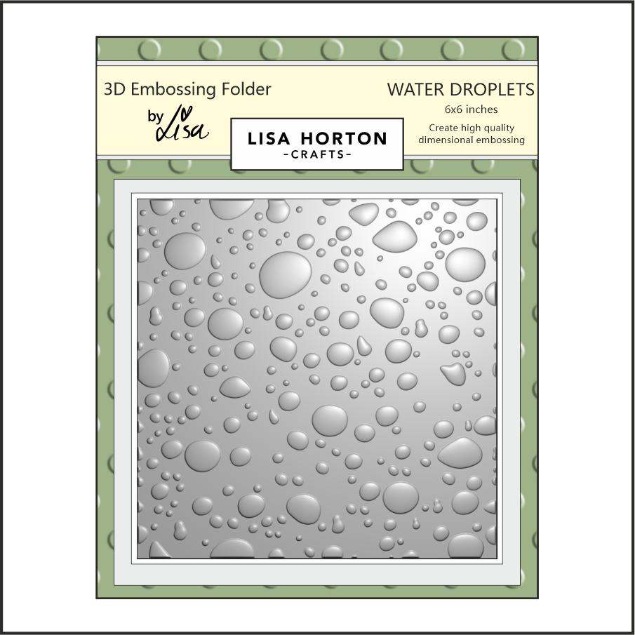 Lisa Horton Crafts Water Droplets 6