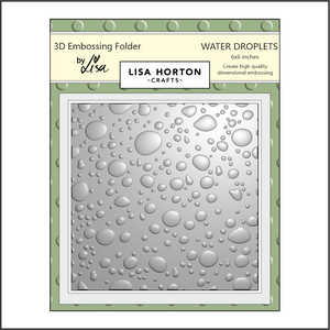 Lisa Horton Crafts Water Droplets 6