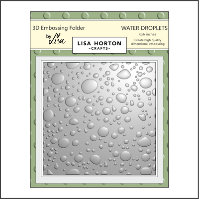 Lisa Horton Crafts Water Droplets 6