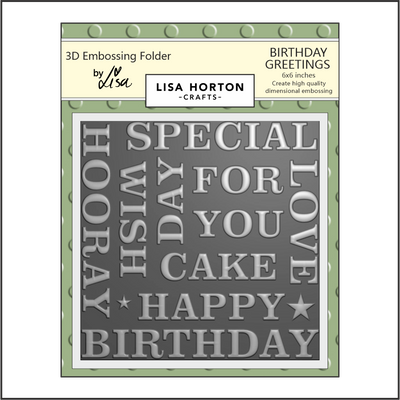 Lisa Horton Crafts Birthday Greetings 6