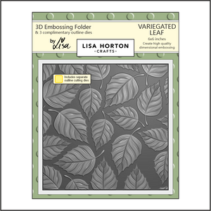 Lisa Horton Crafts Variegated Leaf 6