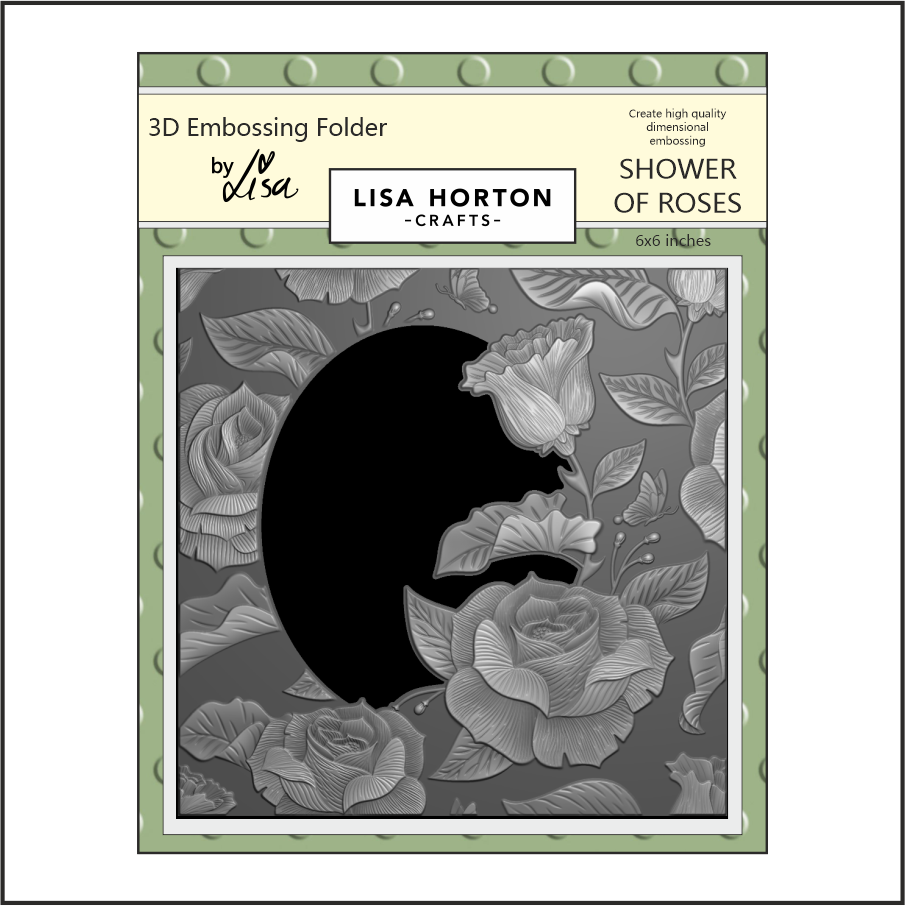 Lisa Horton Crafts Shower of Roses 6