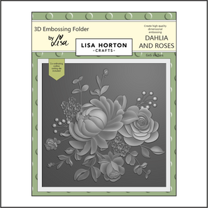 Lisa Horton Crafts Dahlia and Roses 6