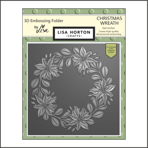 Lisa Horton Crafts Christmas Wreath 6