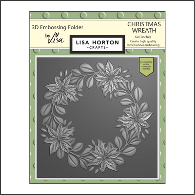 Lisa Horton Crafts Christmas Wreath 6