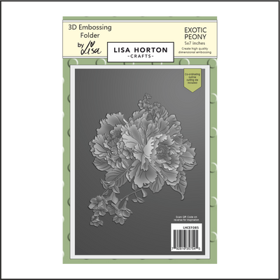 Lisa Horton Crafts Exotic Peony 5