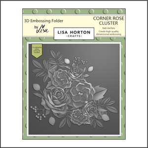 Lisa Horton Crafts Corner Rose Cluster 6