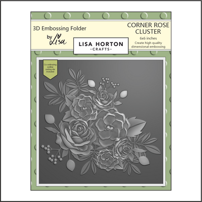 Lisa Horton Crafts Corner Rose Cluster 6