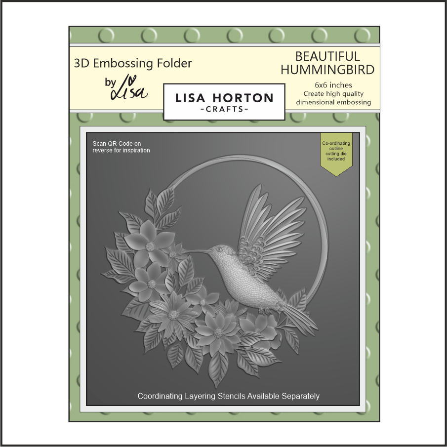 Lisa Horton Crafts Beautiful Hummingbird 6