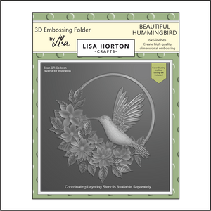 Lisa Horton Crafts Beautiful Hummingbird 6